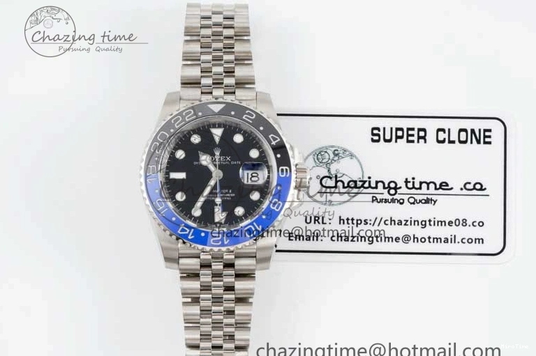 MiroTime 0502 Minimalist GMT-Master II 126710 BLNR Black Blue Ceramic 904L Steel APSF 1:1 Best Edition VR3285 CHS 2380